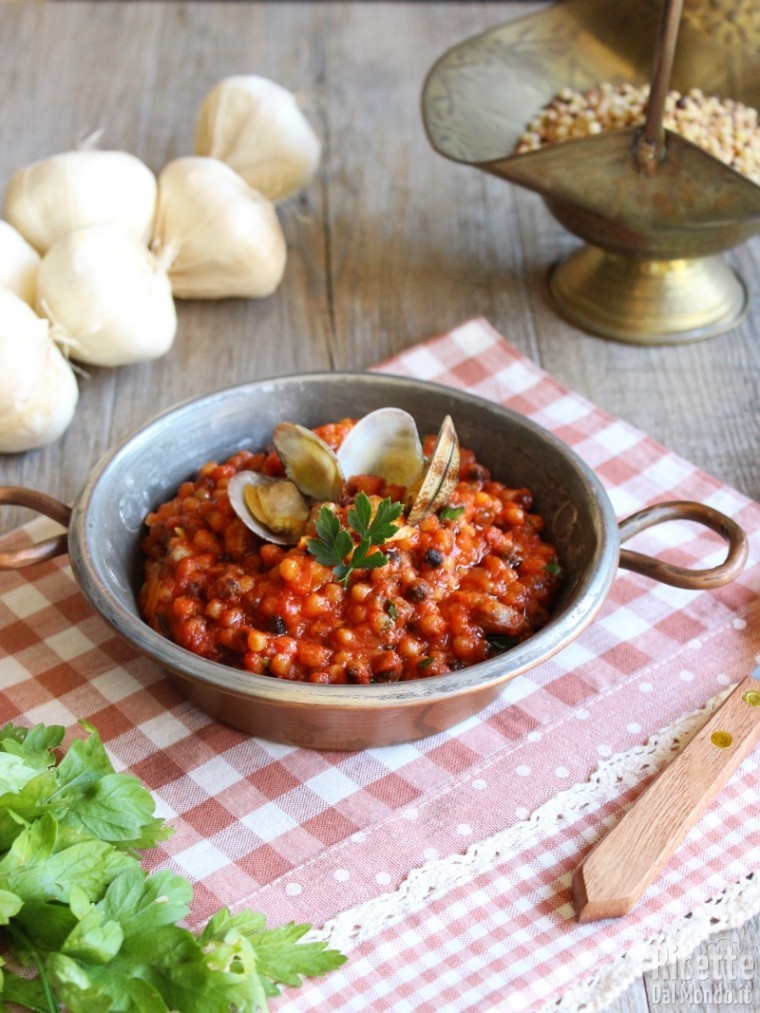 Come fare la fregola con arselle