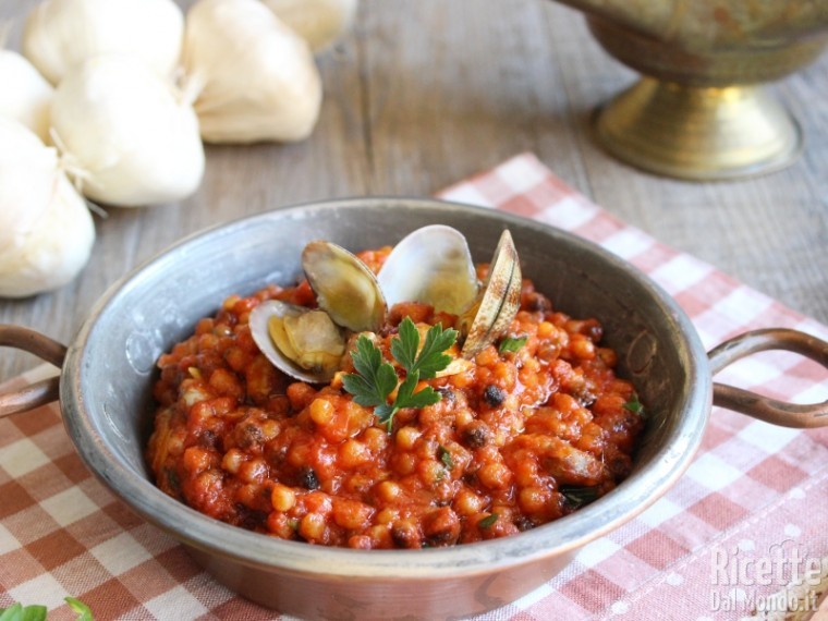 Ricetta fregola con arselle