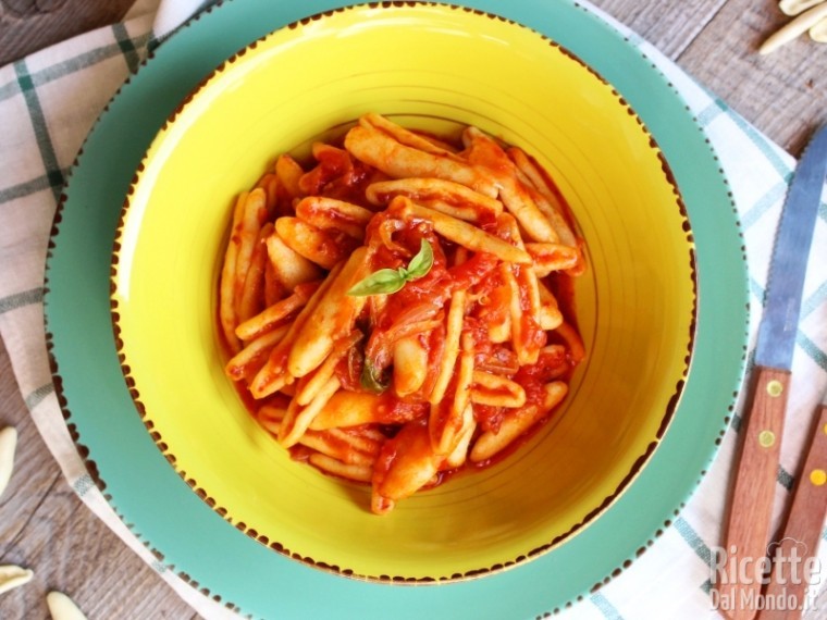 Fusilli con la nduja calabrese