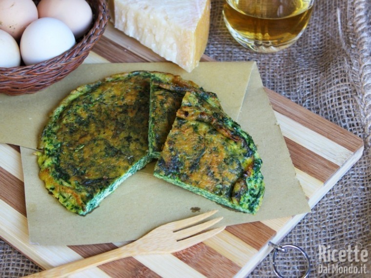 Ricetta frittata di ortiche