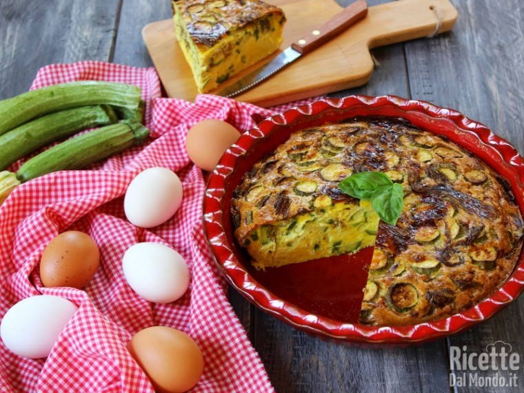 Frittata di zucchine al forno 7
