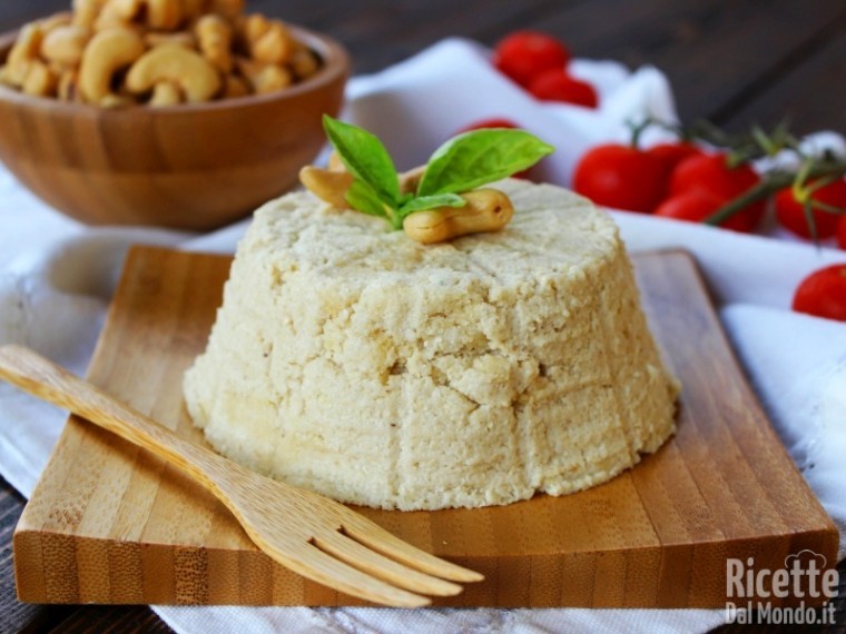 Formaggio vegano senza latte