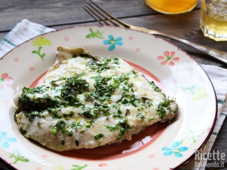 Ricetta Filetto di San Pietro alle erbe aromatiche