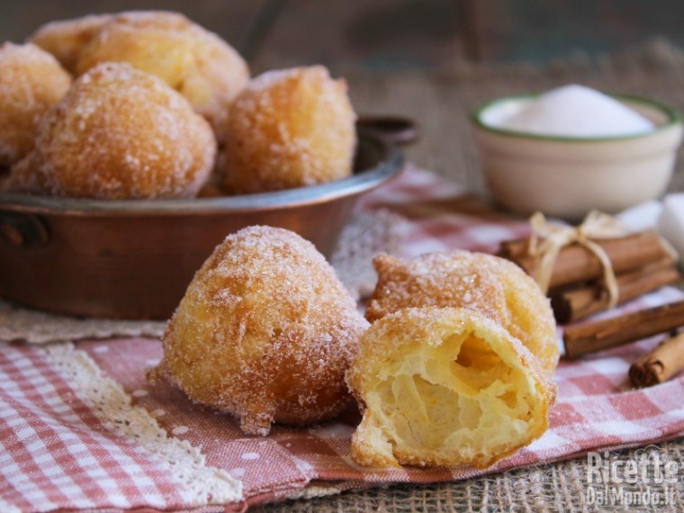 Frittelle di san Giuseppe per la festa del papà