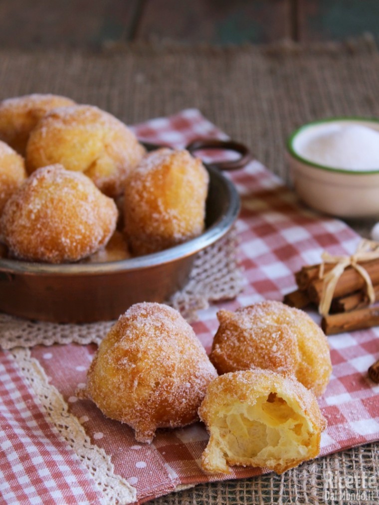 Ricetta frittelle di san Giuseppe
