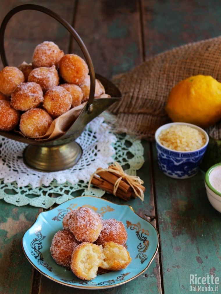 Frittelle di riso tradizionali