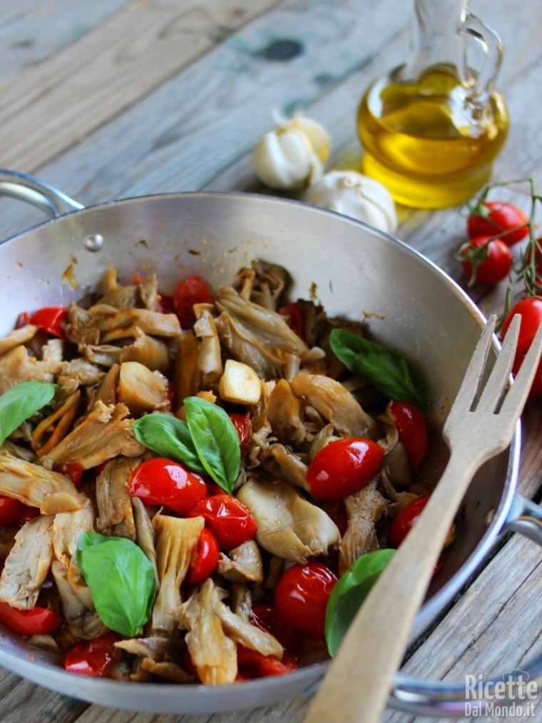 Come fare i funghi pleurotus in padella