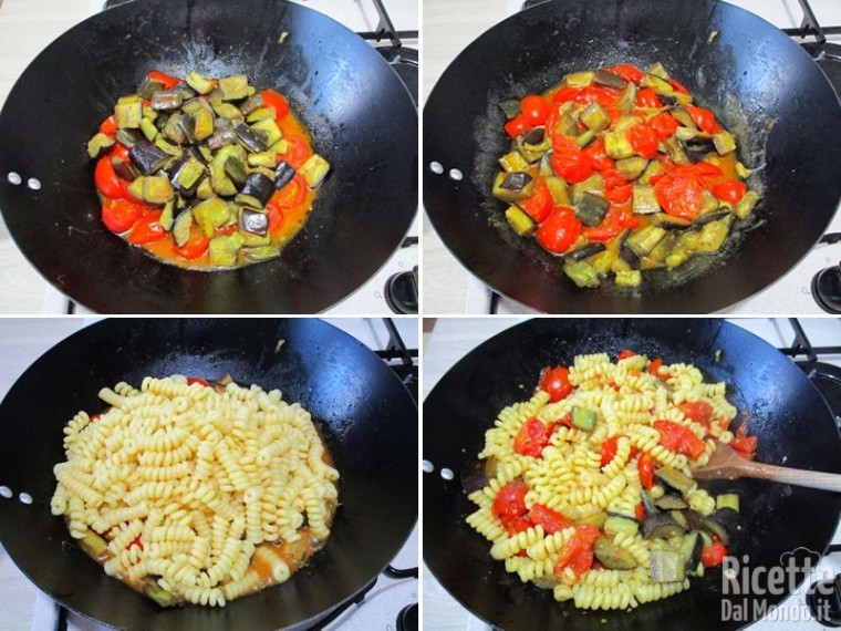 Fusilli alla norma freschi 5