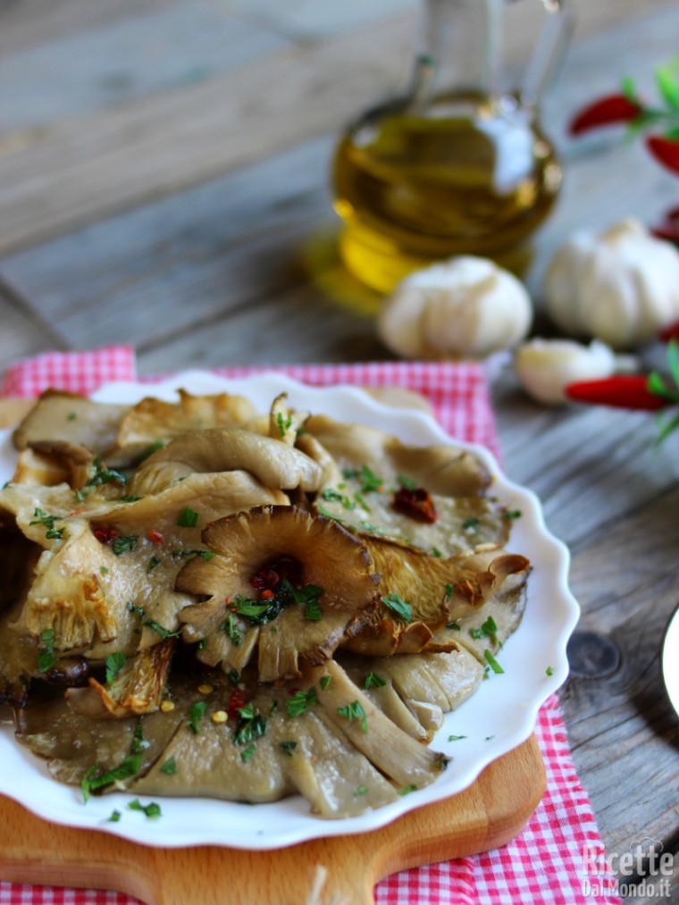 Come fare i funghi pleurotus al forno