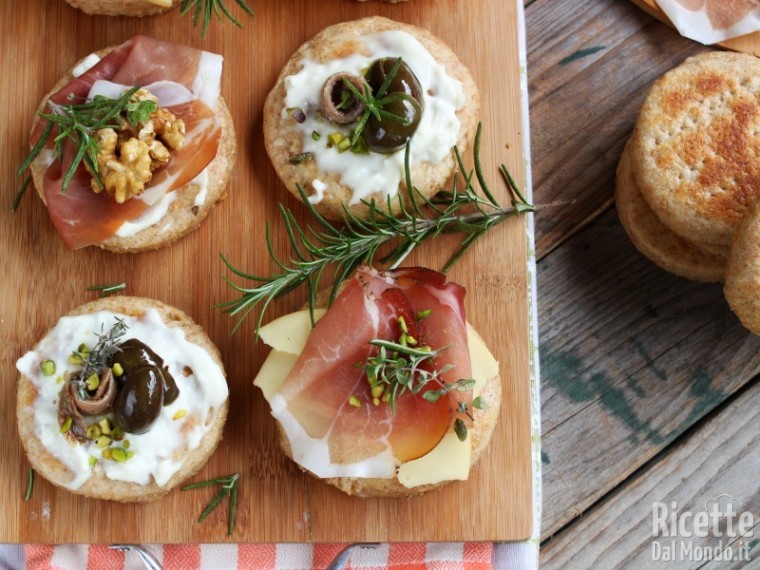 Ricetta focaccine integrali in padella