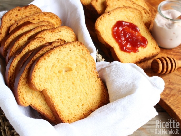 Ricetta fette biscottate fatte in casa