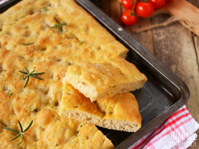 Focaccia senza impasto