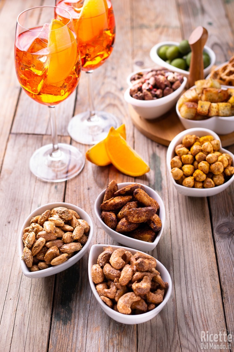 Frutta secca da aperitivo - Ricetta facile e veloce