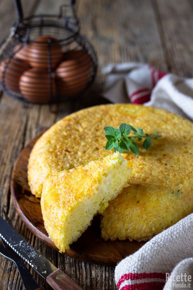 Come fare la frittata di riso