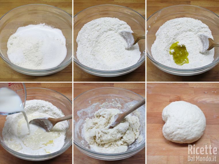 Preparare l'impasto