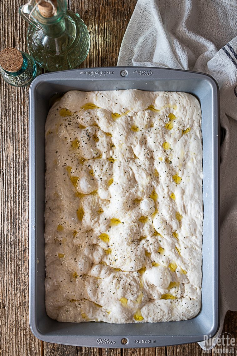 Ricetta focaccia mille bolle