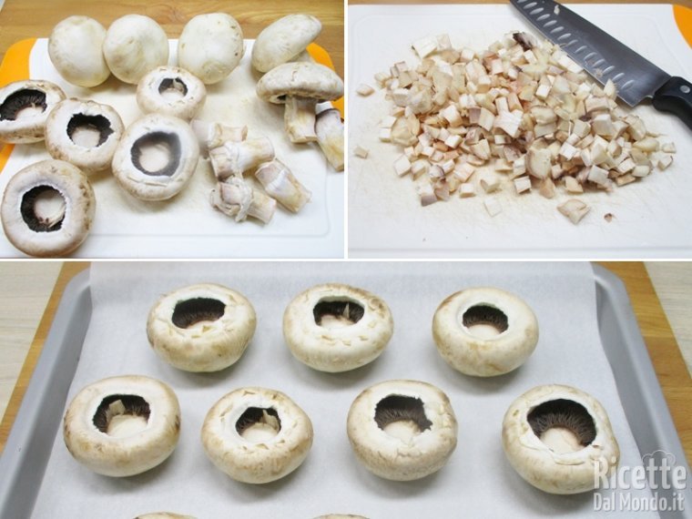 Svuotare i funghi