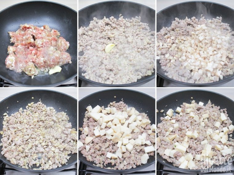Preparare il ripieno