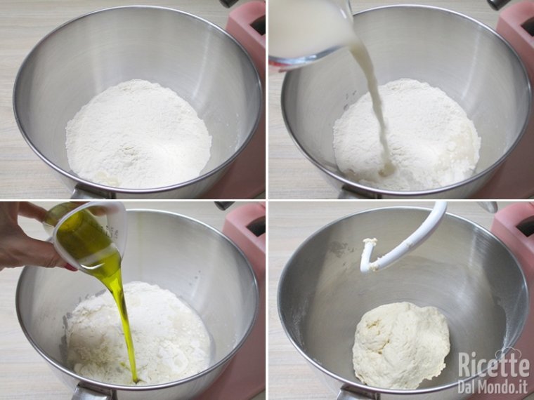 Preparare l'impasto