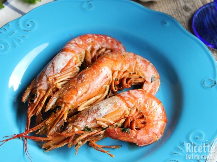 Ricetta gamberoni in umido