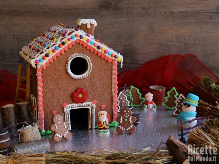 Ricetta Gingerbread house (casetta di pan di zenzero)