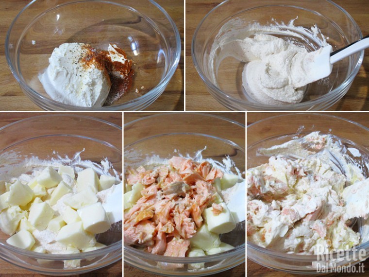 Preparare il ripieno con la ricotta