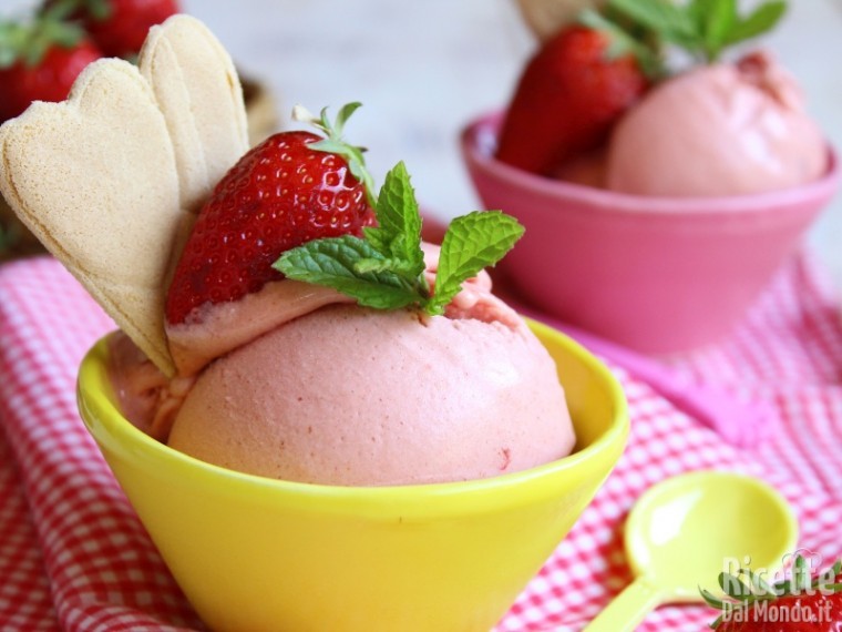 Ricetta gelato alla fragola