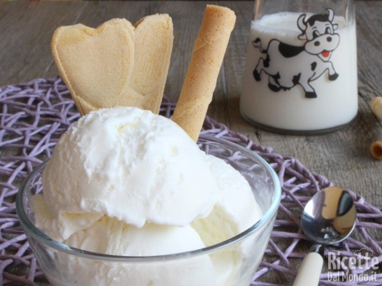 Ricetta gelato fiordilatte