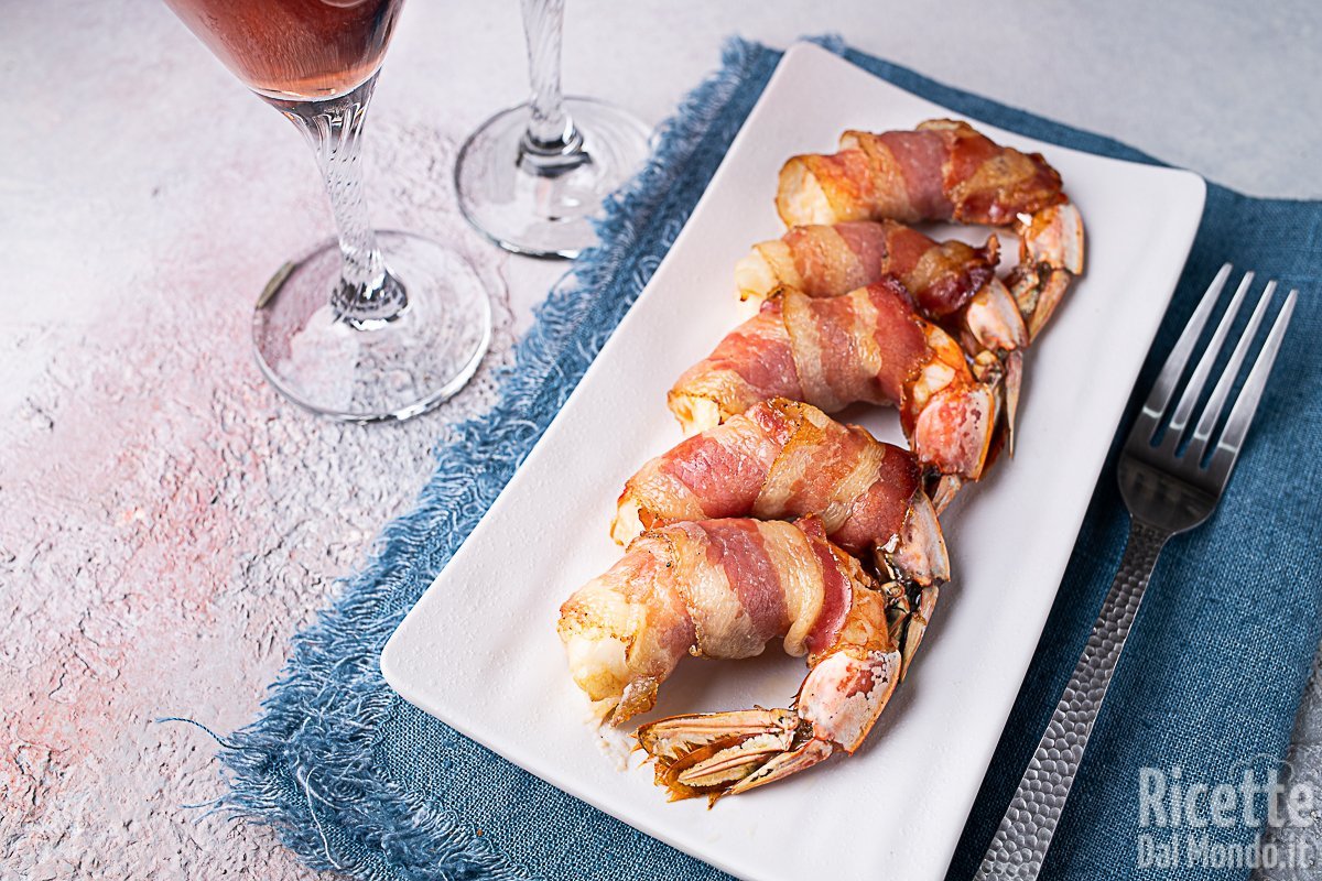 Ricetta Gamberoni al bacon. La ricetta semplice per un finger food veloce!