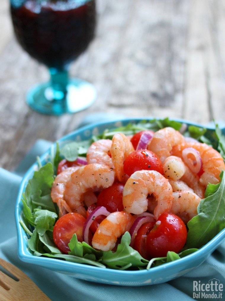 Come fare una insalata di gamberi alla catalana
