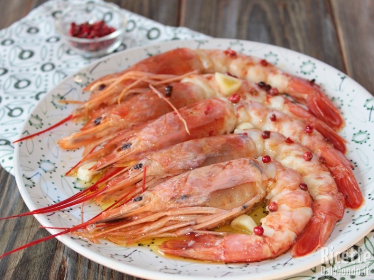 Ricetta gamberoni marinati