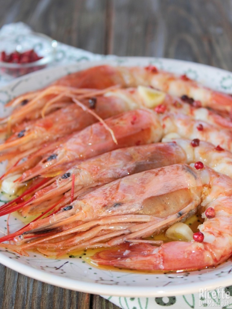 Come fare i gamberoni marinati