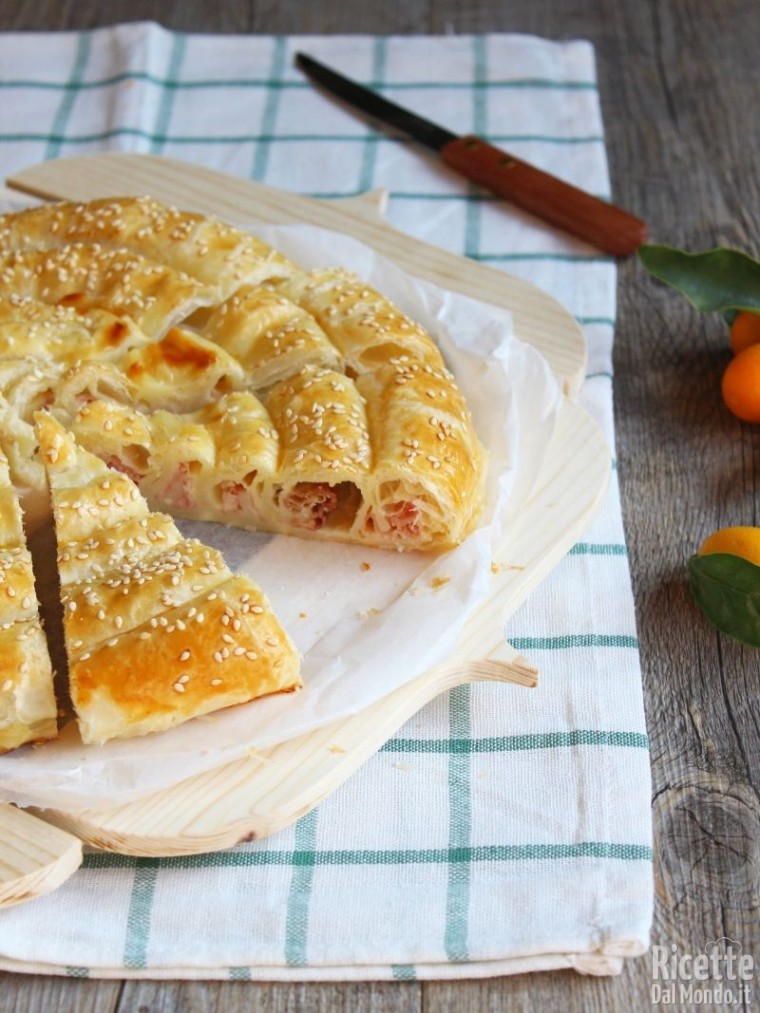 Come fare la girella di sfoglia ripiena