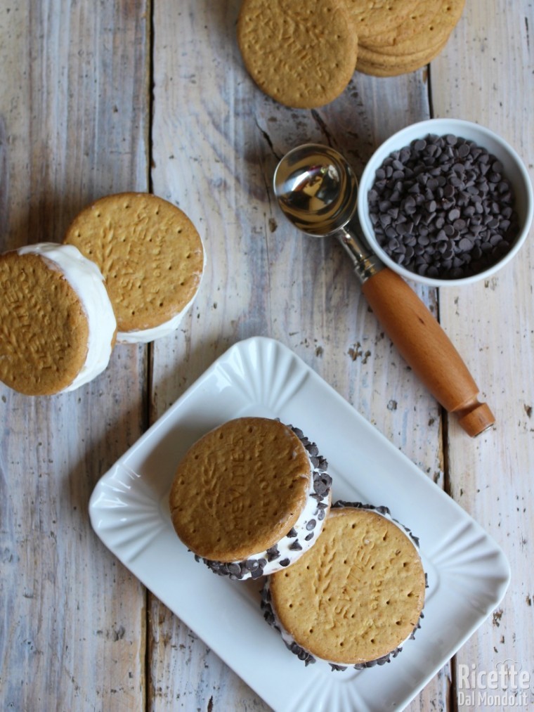 Come fare il gelato biscotto cookies