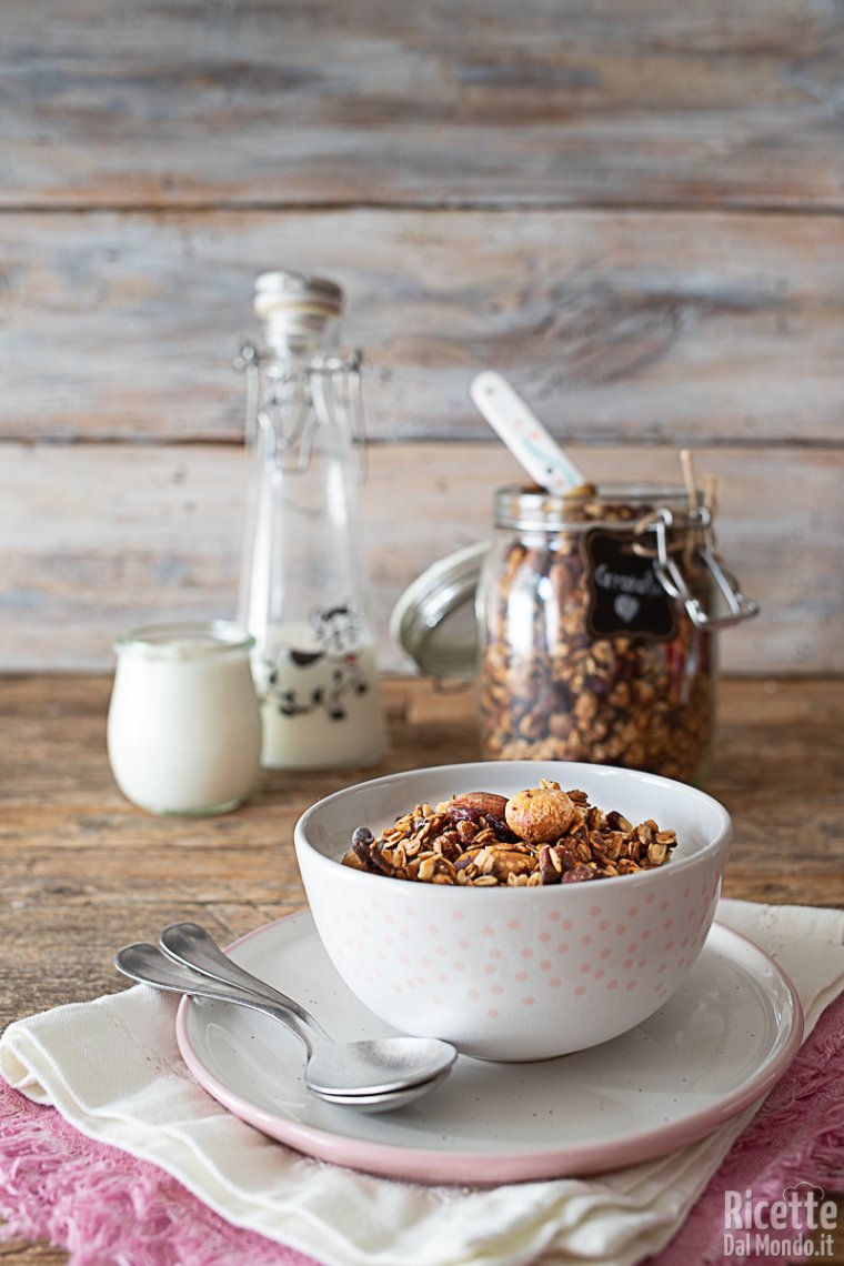 Granola, il muesli fatto in casa