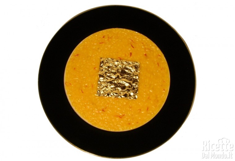 Gualtiero Marchesi: il risotto zafferano e oro