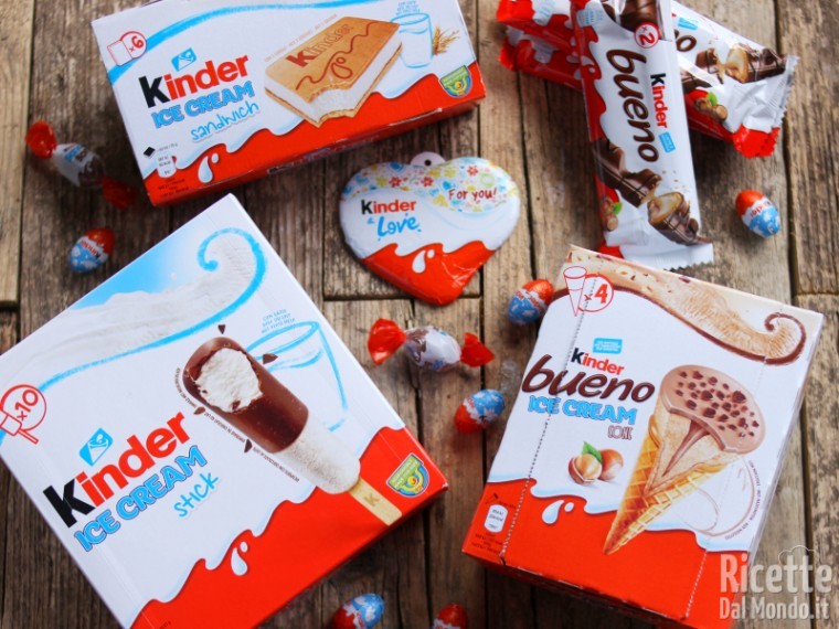 Kinder ice cream