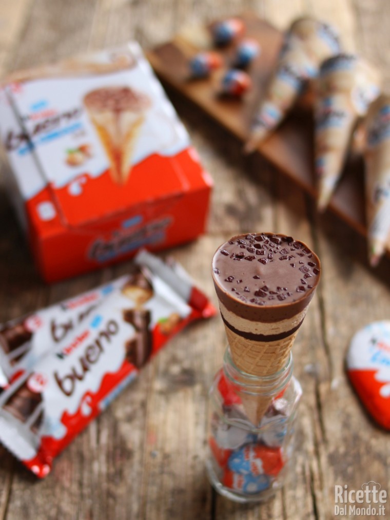 Kinder ice cream cono