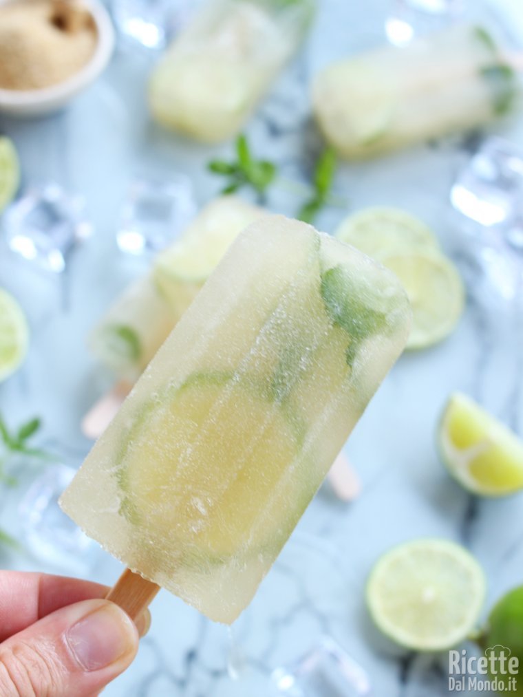 Come fare i ghiaccioli mojito