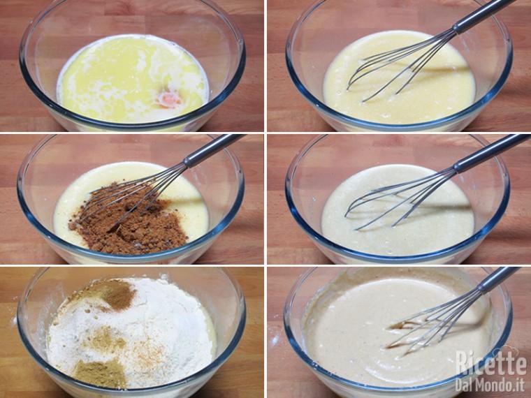 Preparare l'impasto delle cialde