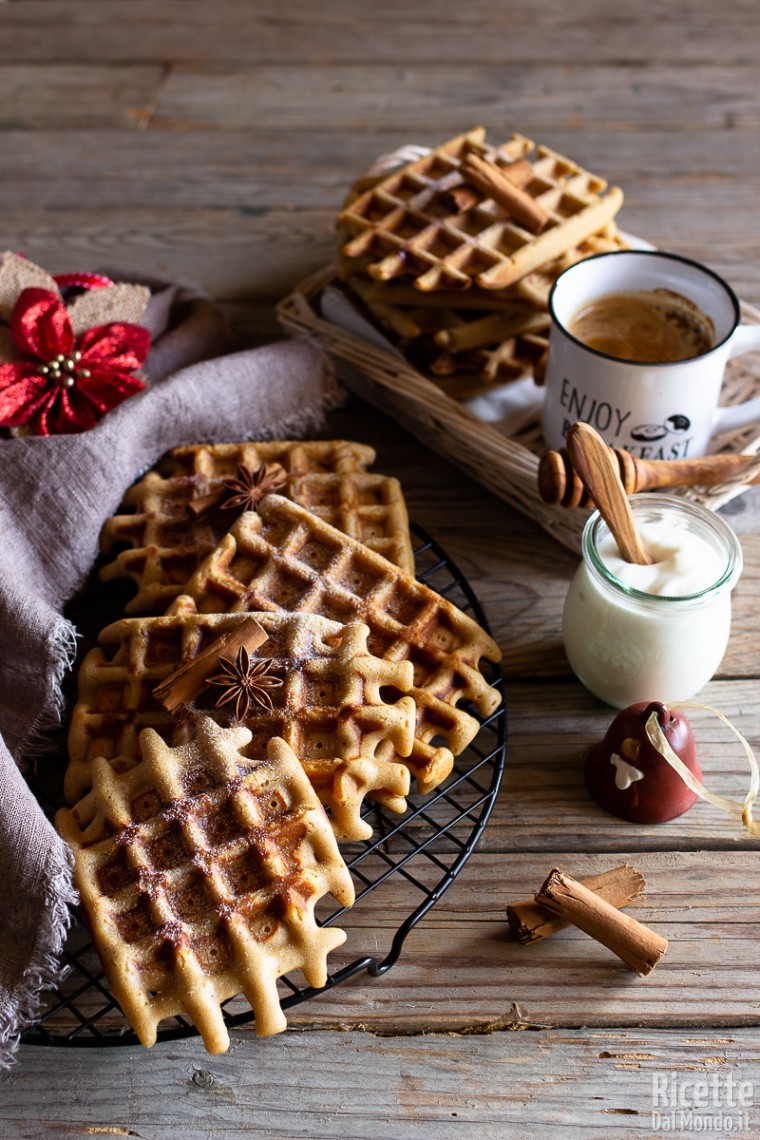 Gingerbread waffle recipe