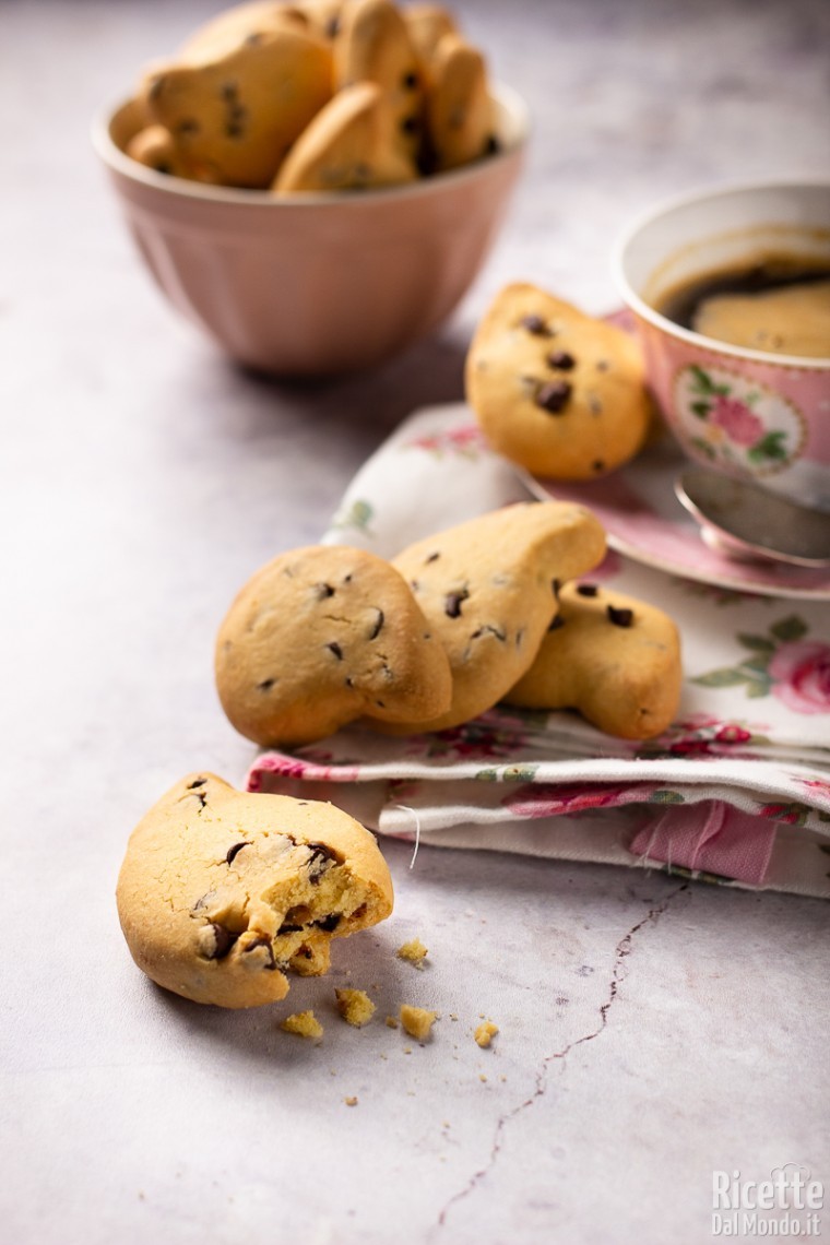 Come fare i biscotti gocciole senza lattosio