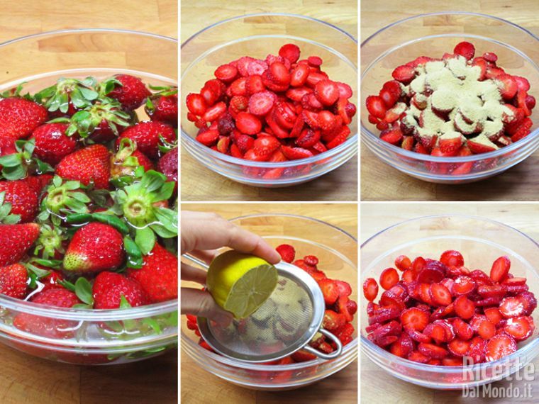 Far insaporire le fragole