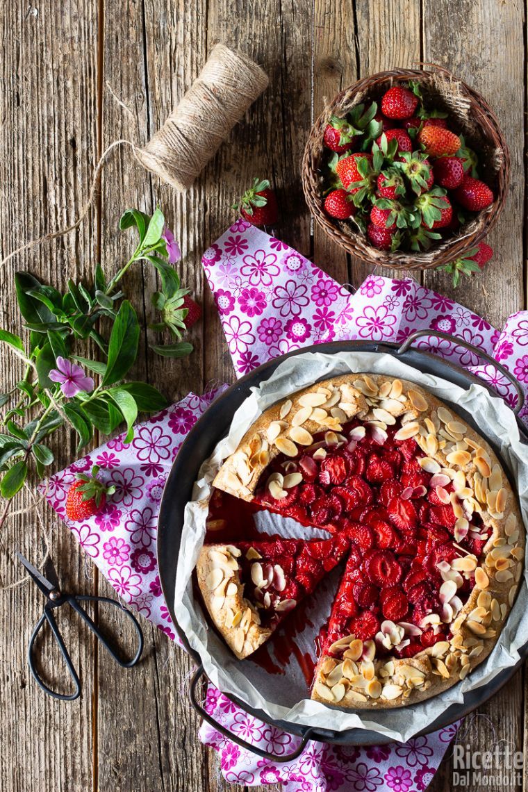 Ricetta galette alle fragole