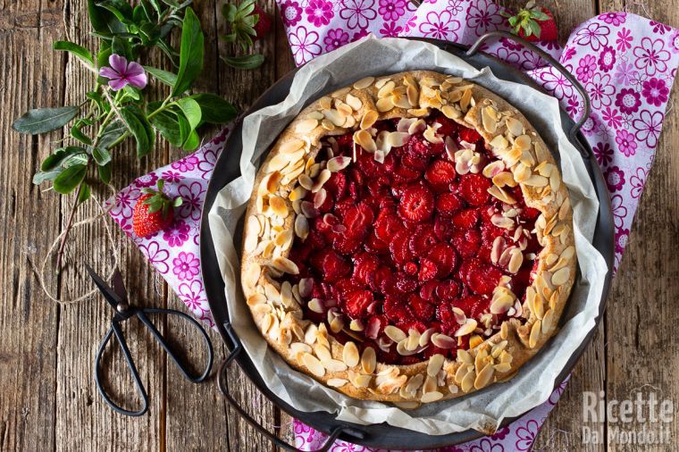 Galette alle fragole