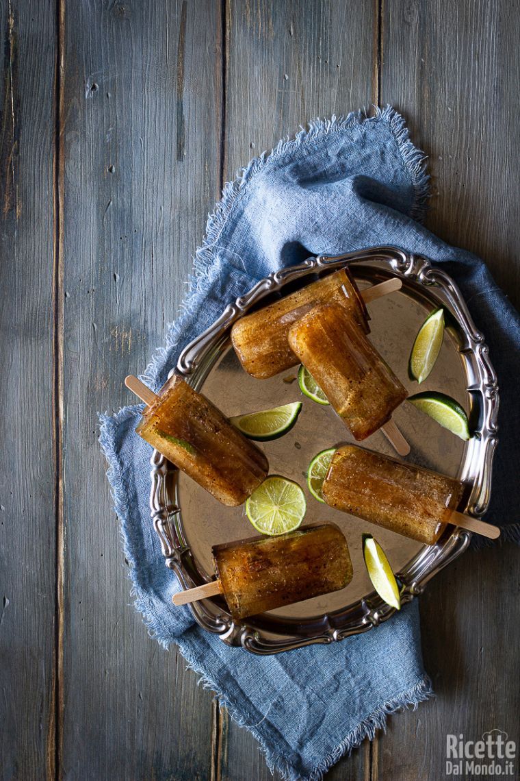 Ricetta ghiaccioli alla coca cola