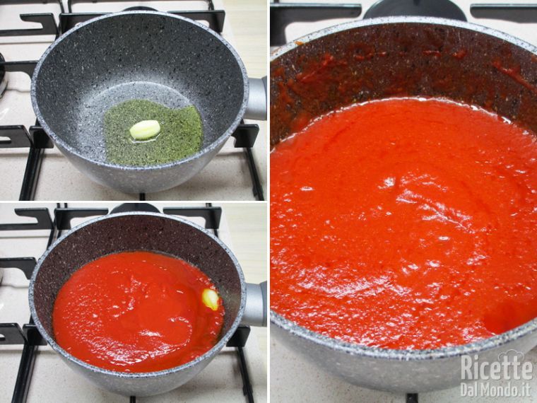 Preparare il sugo