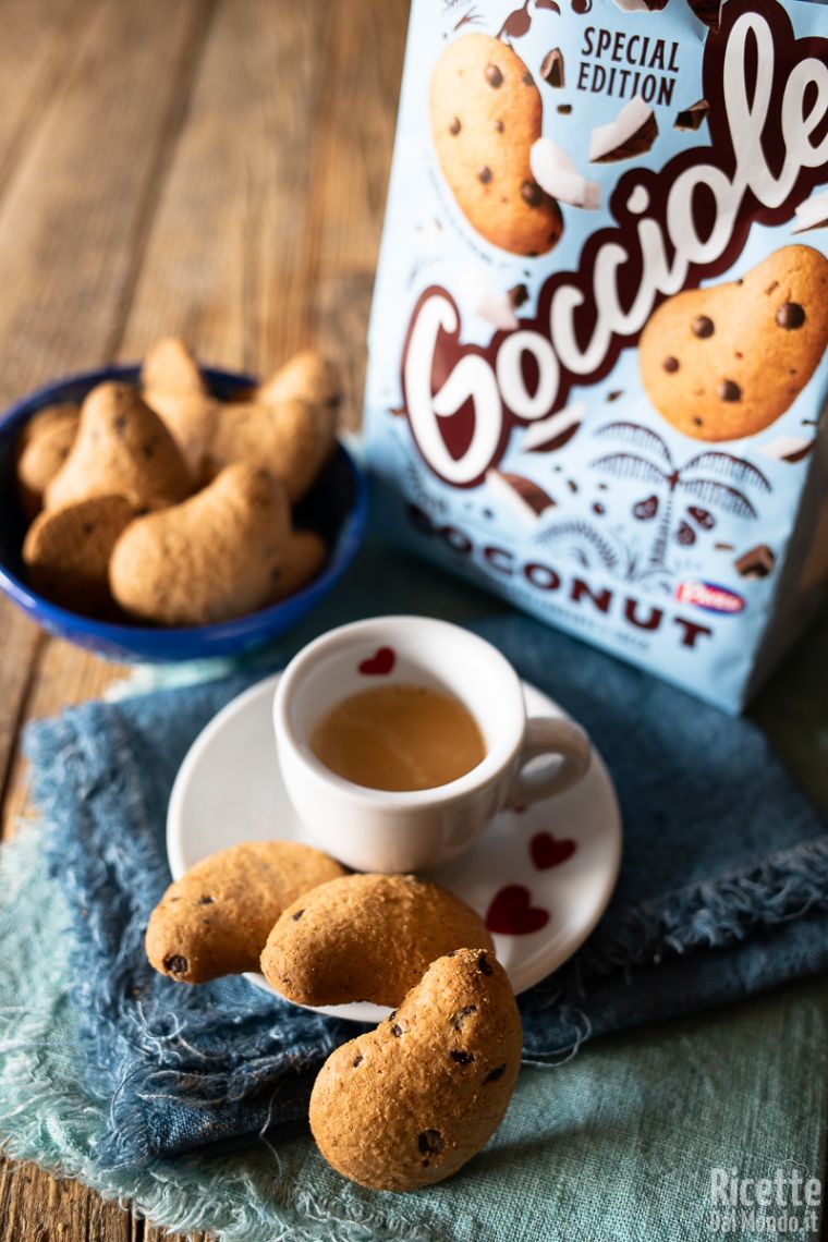 Biscotti gocciole coconut pavesi