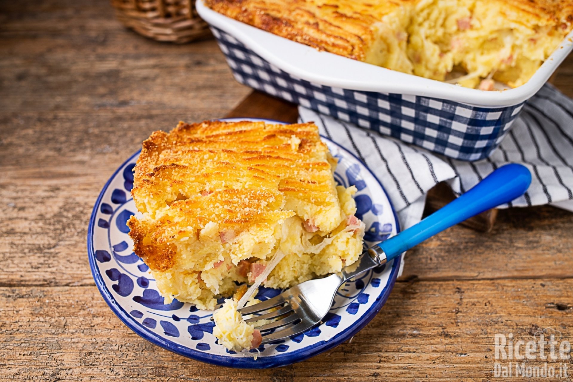 Gateau di patate, la ricetta originale napoletana. Veloce da preparare.