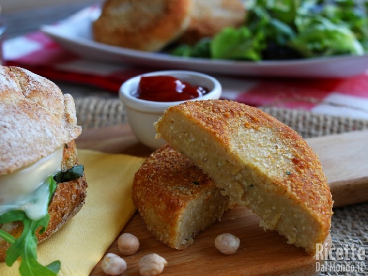 Come fare gli hamburger di ceci